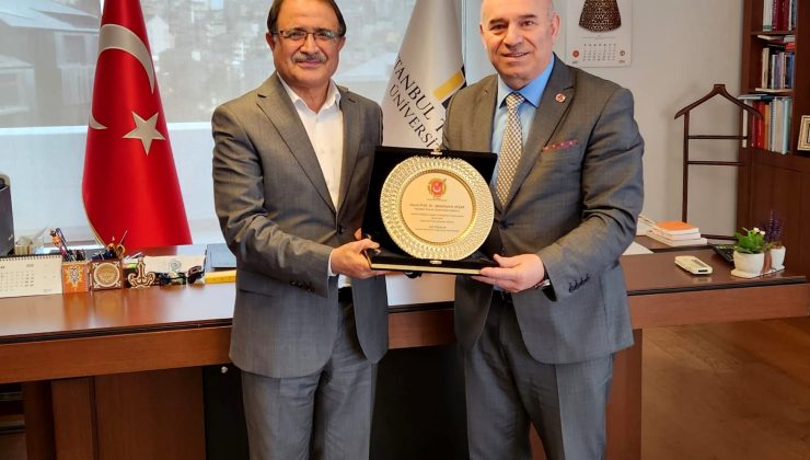 İstanbul Medya Grup Başkanından Başarılı Rektör Avşar’a ziyaret
