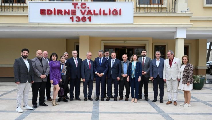 TİMBİR’den Edirne Valisi Yunus Sezer’e ziyaret: “Sivil Toplum ve Medya Buluşmaları”na davet