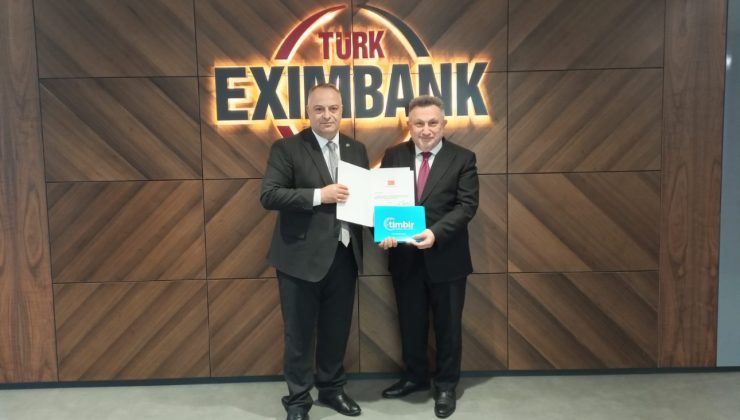 TİMBİR Genel Başkan Yardımcısı Muammer Baloğlu’ndan Türk Eximbank Genel Müdürü Ali Güney’e Ziyar