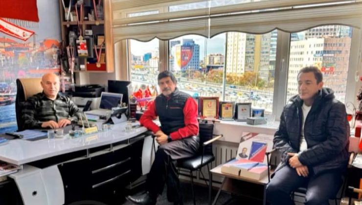Usta Sanatçı Yılmaz Güney’in Oğlu Kadir Güney ve Oyuncu Özdemir Özkan’dan İstanbul Medya Grubu’na Ziyaret