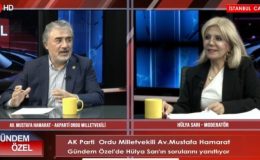 AK Parti Ordu Milletvekili Mustafa Hamarat, Kanal 34’ün “Gündem Özel” Programında Önemli Açıklamalarda Bulundu