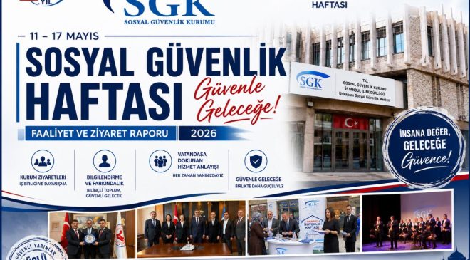 Unkapanı SGM, Sosyal Güvenlik Haftasına Damga Vurdu