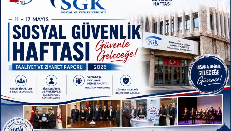 Unkapanı SGM, Sosyal Güvenlik Haftasına Damga Vurdu