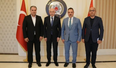 TİMBİR heyetinden Ankara İl Emniyet Müdürü Maksut Yüksek’e ziyaret