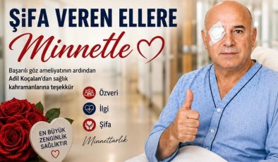ŞİFA VEREN ELLERE MİNNET