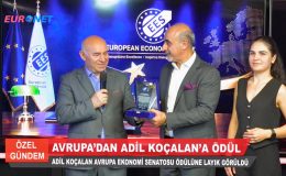 Adil Koçalan’a Avrupa Ekonomi Senatosu’ndan Uluslararası Başarı Ödülü