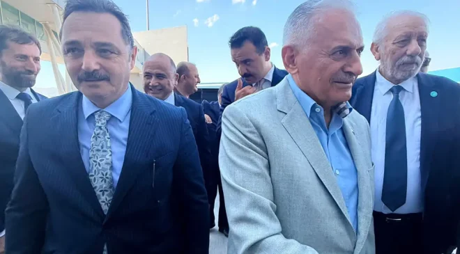 E. Başbakan Binali Yıldırım’ı TİMBİR heyeti karşıladı