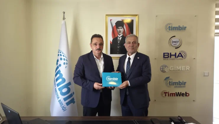 Türkiye Gazeteciler Federasyonu Genel Başkanı Karaca’dan TİMBİR’e ziyaret