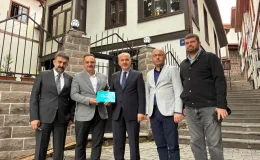 Rize Belediye Başkanı Metin’den TİMBİR’e ziyaret