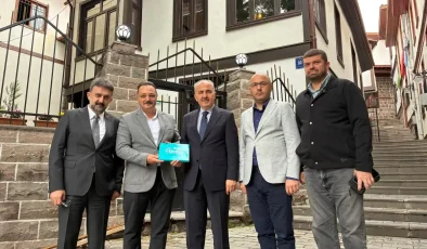 Rize Belediye Başkanı Metin’den TİMBİR’e ziyaret