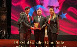 19 Eylül Gaziler Günü’nde Adil Koçalan’a Anlamlı Ödül