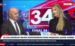 KANAL 34 EKRANLARINDA GÜNDEM ÖZEL: MEDYANIN GELECEĞİ VE BASIN MESLEK YASASI KONUŞULDU