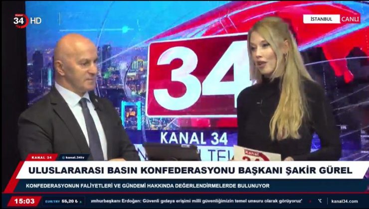 KANAL 34 EKRANLARINDA GÜNDEM ÖZEL: MEDYANIN GELECEĞİ VE BASIN MESLEK YASASI KONUŞULDU