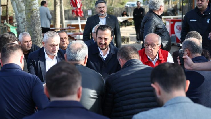 AK Parti İstanbul İl Başkanı Özdemir, Şile’de selden etkilenen vatandaşlarla buluştu